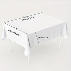 Stain Resistant Floral Tablecloth for Dining Parties Camping