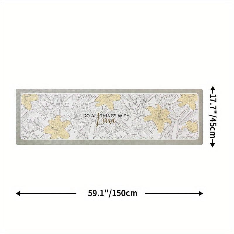 Kitchen Anti Fatigue Comfort Mat Memory Foam Waterproof Runner Rug Non Slip