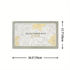 Kitchen Anti Fatigue Comfort Mat Memory Foam Waterproof Runner Rug Non Slip