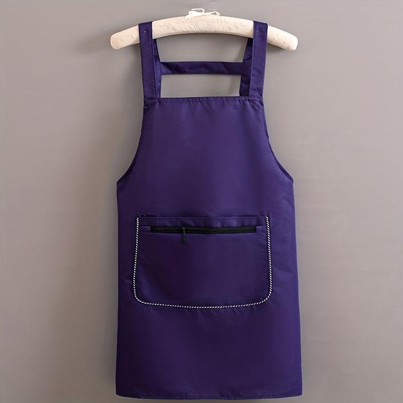 Polyester Apron Waterproof Kitchen Catering Work Clothes