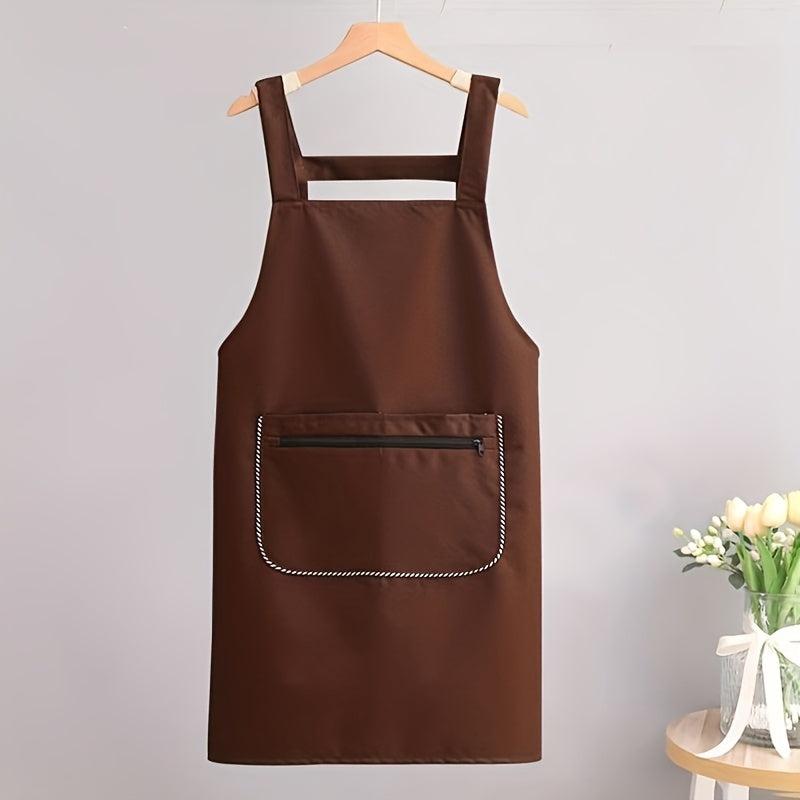 Polyester Apron Waterproof Kitchen Catering Work Clothes