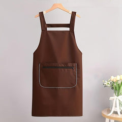 Polyester Apron Waterproof Kitchen Catering Work Clothes