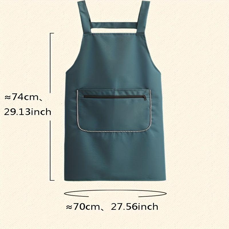 Polyester Apron Waterproof Kitchen Catering Work Clothes