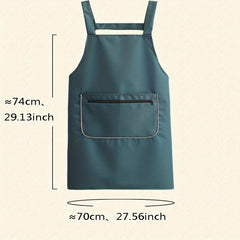Polyester Apron Waterproof Kitchen Catering Work Clothes