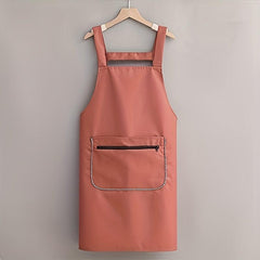Polyester Apron Waterproof Kitchen Catering Work Clothes
