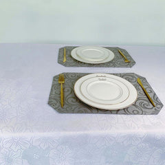 Christmas Rectangle Jacquard Damask Table Cloth
