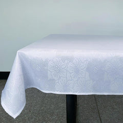 Christmas Rectangle Jacquard Damask Table Cloth