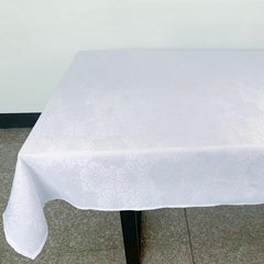 Christmas Rectangle Jacquard Damask Table Cloth