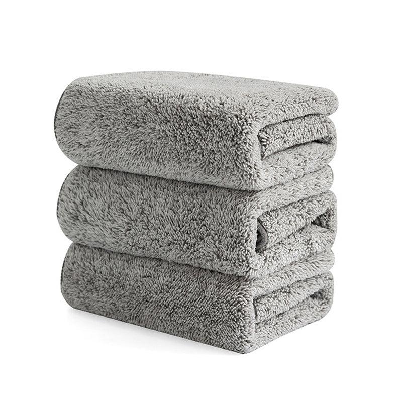 3pcs Bamboo Fiber Anti Grease Rags Kitchen Cleaning Cloths