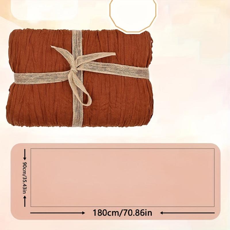 Polyester Table Runner for Wedding Birthday Party Decor