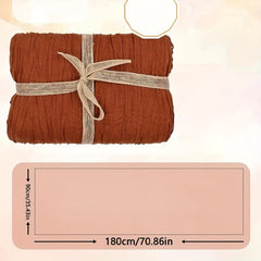 Polyester Table Runner for Wedding Birthday Party Decor
