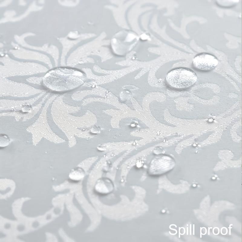 Waterproof Floral Pattern Tablecloth Rectangle Style