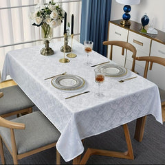 Waterproof Floral Pattern Tablecloth Rectangle Style