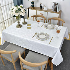 Waterproof Floral Pattern Tablecloth Rectangle Style