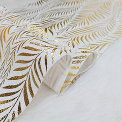 Hot Leaf Square Table Runner Polyester Cotton Decoration for Festivals Dinners