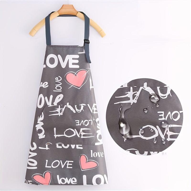 Linen Apron Waterproof Canvas Kitchen Accessories