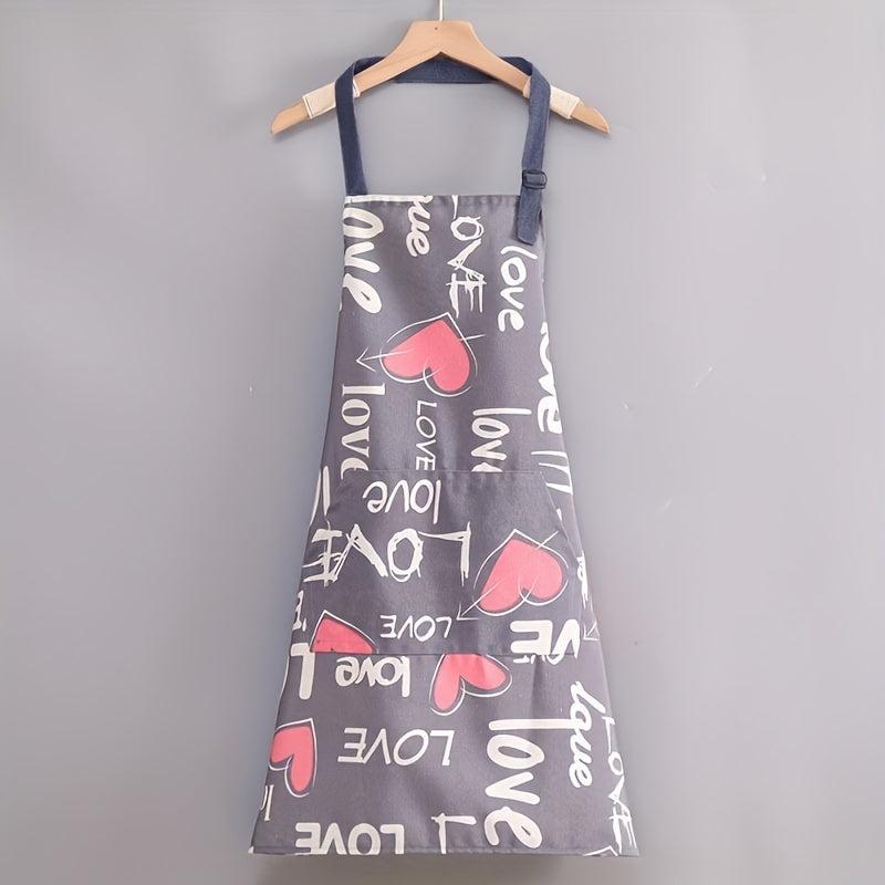 Linen Apron Waterproof Canvas Kitchen Accessories