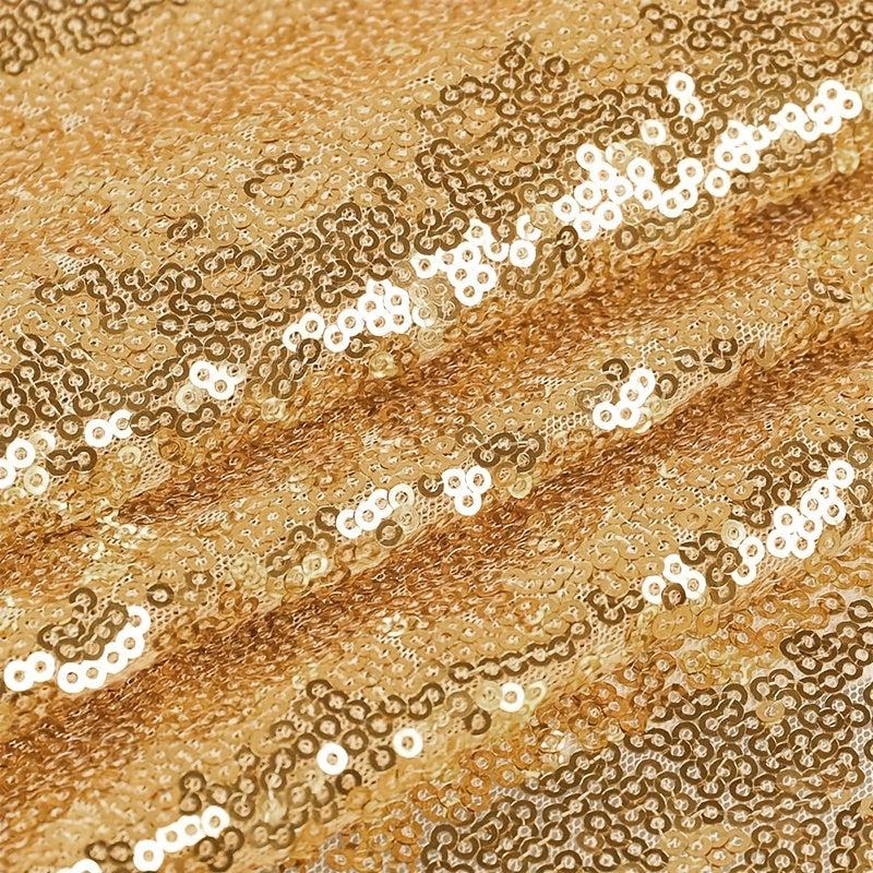 1pc Sequin Stretchy Spandex Bands Chair Sashes Christmas Decor