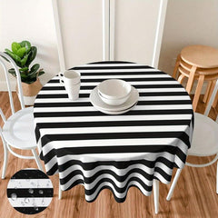 60 Inch Round Tablecloth Stain/Water/Wrinkle Resistant