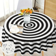 60 Inch Round Tablecloth Stain/Water/Wrinkle Resistant