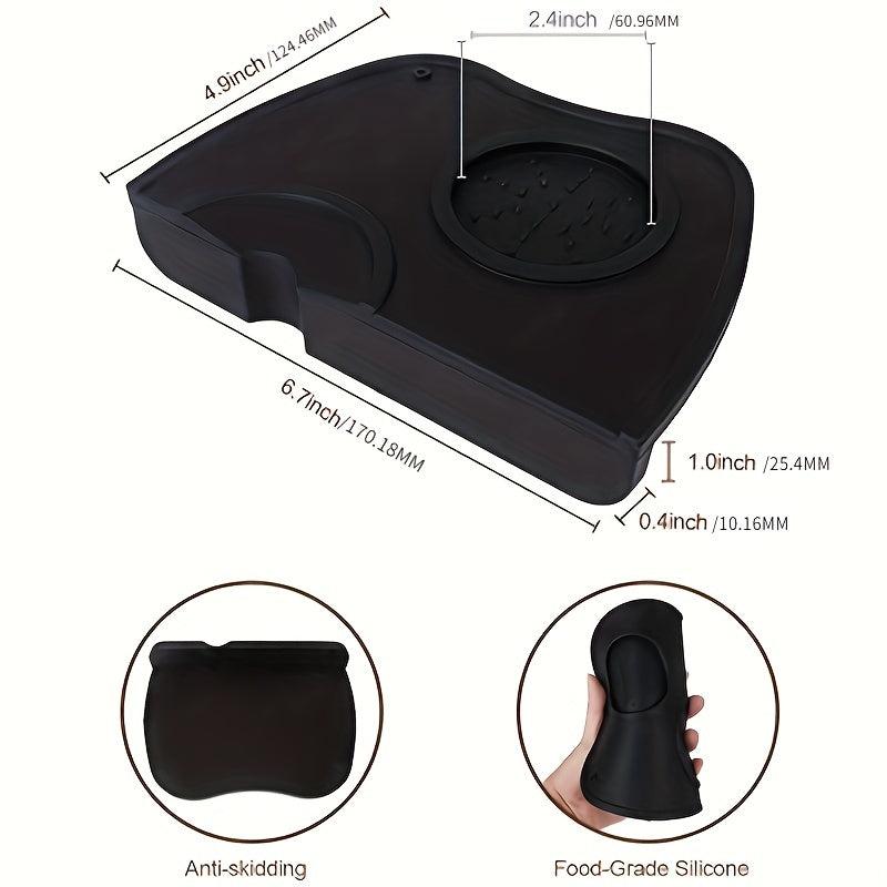 Soft Silicone Coffee Tampers Mat Waterproof Espresso Pad for Baristas