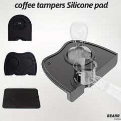 Soft Silicone Coffee Tampers Mat Waterproof Espresso Pad for Baristas