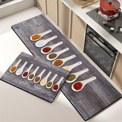 Anti Fatigue Kitchen Rug Set Waterproof Non Slip Mats Soft Kitchen Rug