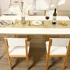 Insulated Leaf Table Runner - Non Slip & Stylish Home Decor