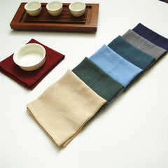 Cotton Linen Blend Dinner Cloth Napkins Absorbent for Everyday Use