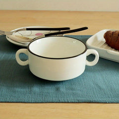 Cotton Linen Blend Dinner Cloth Napkins Absorbent for Everyday Use