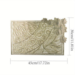 Anti Scald PVC Placemat for Kitchen Table Decoration