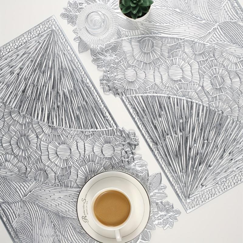 Anti Scald PVC Placemat for Kitchen Table Decoration