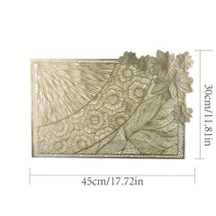 Anti Scald PVC Placemat for Kitchen Table Decoration