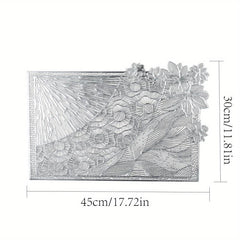 Anti Scald PVC Placemat for Kitchen Table Decoration