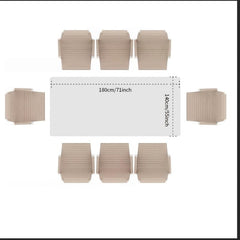 Leaf Pattern PVC Tablecloth Waterproof Table Cover