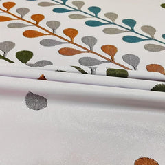 Leaf Pattern PVC Tablecloth Waterproof Table Cover