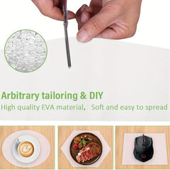 Nonstick Shelf Liner & Refrigerator Mat Waterproof & Oilproof Easy to Clean