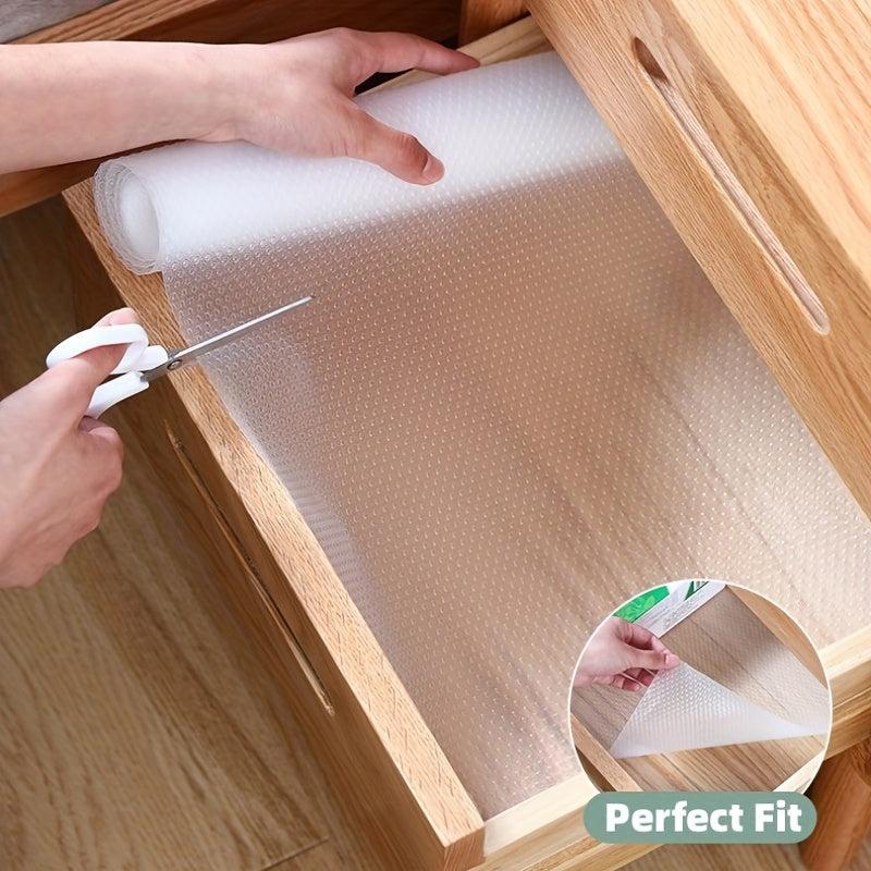 Nonstick Shelf Liner & Refrigerator Mat Waterproof & Oilproof Easy to Clean