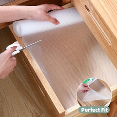 Nonstick Shelf Liner & Refrigerator Mat Waterproof & Oilproof Easy to Clean