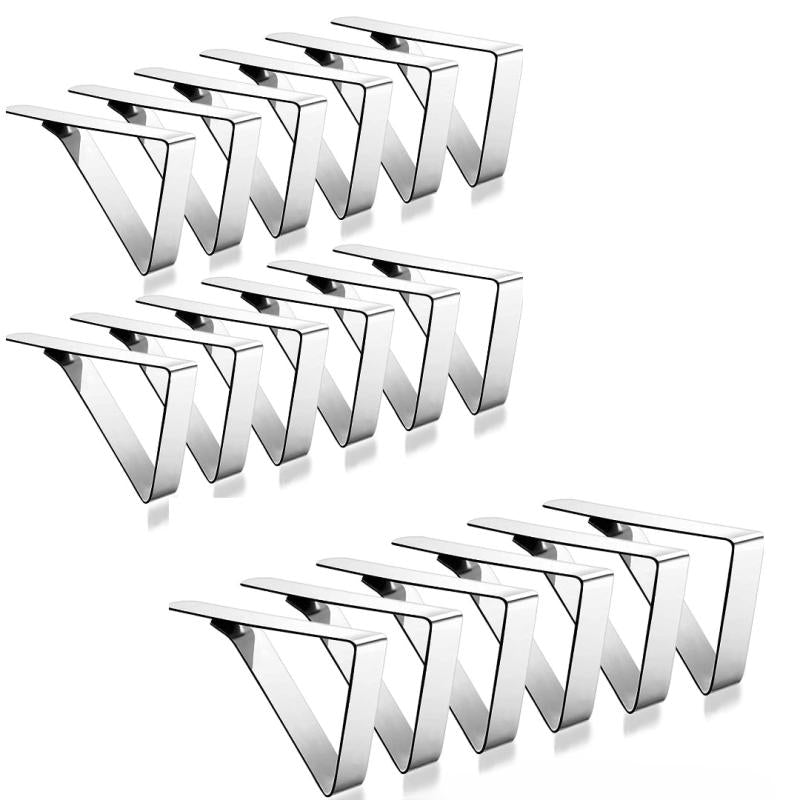 Stainless Steel Tablecloth Clips Set 30 Picnics Marquees Wedd