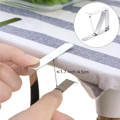 Stainless Steel Tablecloth Clips Set 30 Picnics Marquees Wedd