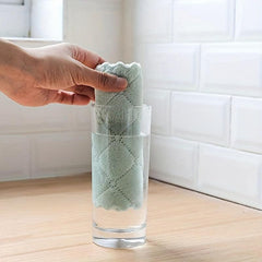 12pcs Scouring Pad Square Dish Cloths for Sink or Kitchen Stove