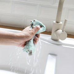 12pcs Scouring Pad Square Dish Cloths for Sink or Kitchen Stove