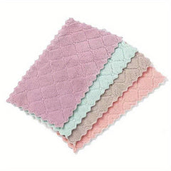 12pcs Scouring Pad Square Dish Cloths for Sink or Kitchen Stove