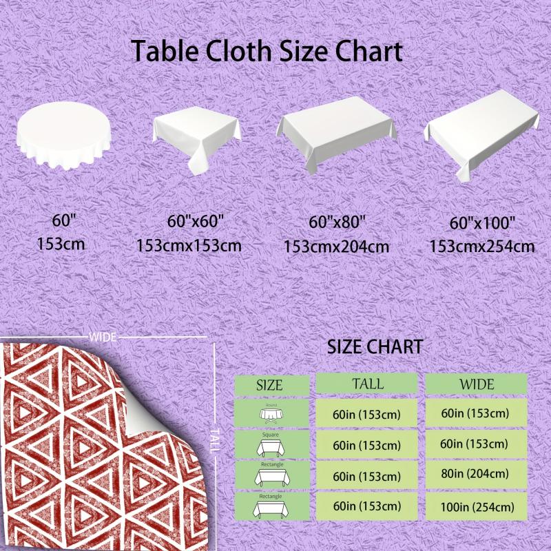 Thanksgiving Pumpkin Pattern Tablecloth Round Polyester Anti-stain Washable