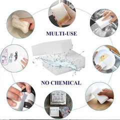 24pcs Magic Sponge Cleaner Antibacterial Washable Cleaning Brush