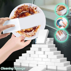 24pcs Magic Sponge Cleaner Antibacterial Washable Cleaning Brush