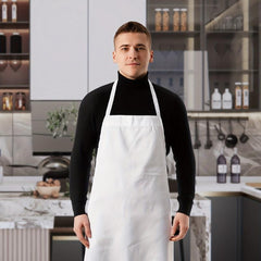 Polyester Aprons For Cooking & Stain Resistant Apron For Chef
