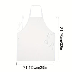 Polyester Aprons For Cooking & Stain Resistant Apron For Chef