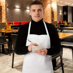 Polyester Aprons For Cooking & Stain Resistant Apron For Chef